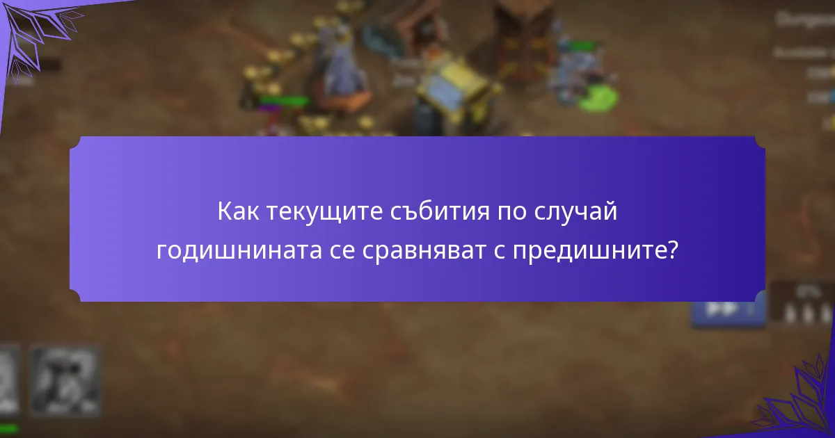 Какви ексклузивни предмети са налични по време на събитията по случай годишнината?